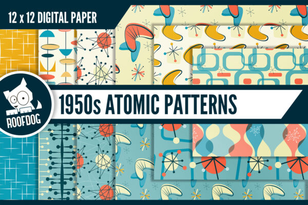 1950s Atomic Patterns 1950s Atomic Patterns