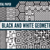Black and White Geometric