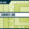 Summer lime digital paper Summer lime digital paper