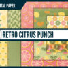 Retro citrus punch Retro citrus punch