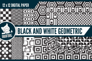 Black and White Geometric