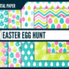 Easter Egg Hunt Digital Paper
