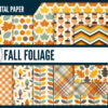 Fall foliage digital paper Fall foliage digital paper