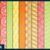 Citrus zest digital paper Citrus zest digital paper