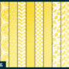 Zesty lemon digital paper