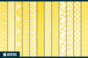 Zesty lemon digital paper
