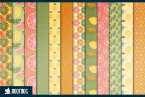 Retro citrus punch