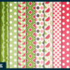 Retro watermelon digital paper Retro watermelon digital paper
