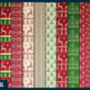 Ugly sweater digital paper