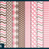 Classic Pink Cacao Digital Paper