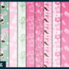 Tropical paradise flamingo digital paper Tropical paradise flamingo digital paper