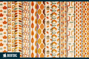 Fall flashback digital paper