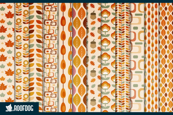 Fall flashback digital paper Fall flashback digital paper