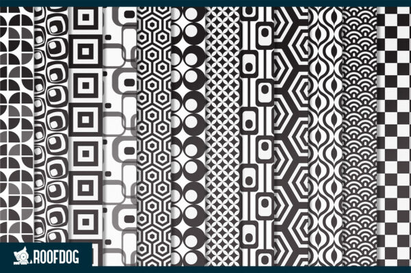 Black and White Geometric Digital Paper Black and White Geometric Digital Paper