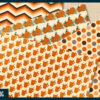 Pumpkin spice latte digital paper Pumpkin spice latte digital paper