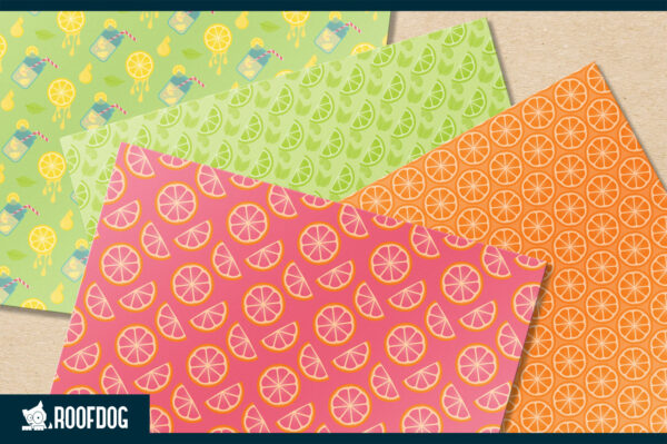 Citrus zest digital paper Citrus zest digital paper