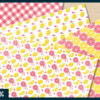 Pink lemonade digital paper Pink lemonade digital paper