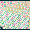 Bright spring flowers digital paper