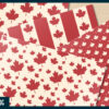 Canada Day digital paper Canada Day digital paper