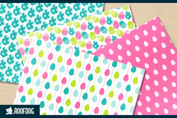 Easter Egg Hunt Digital Paper