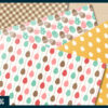 Retro Easter Egg Hunt Digital Paper Retro Easter Egg Hunt Digital Paper