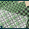 Halloween Plaid Green and Purple Digital Paper Halloween Plaid Green and Purple Digital Paper