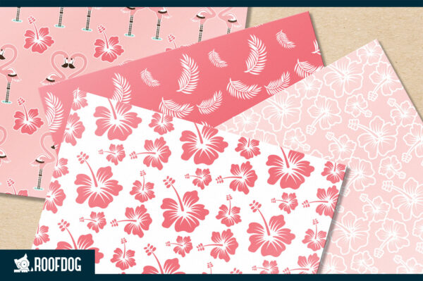 Pink and white flamingo digital paper Pink and white flamingo digital paper