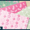 Tropical paradise flamingo digital paper Tropical paradise flamingo digital paper