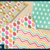 Retro Easter Egg Hunt Digital Paper Retro Easter Egg Hunt Digital Paper