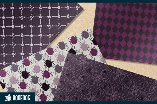 Midnight Haunt Halloween Digital Paper