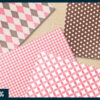 Classic Pink Cacao Digital Paper