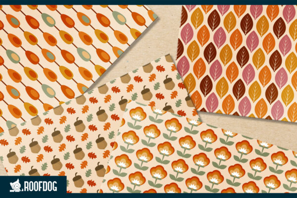 Fall flashback digital paper Fall flashback digital paper