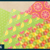 Citrus zest digital paper Citrus zest digital paper