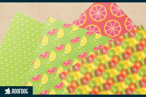 Citrus zest digital paper Citrus zest digital paper