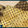Golden pineapple digital paper Golden pineapple digital paper