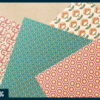 Retro patterns digital paper Retro patterns digital paper