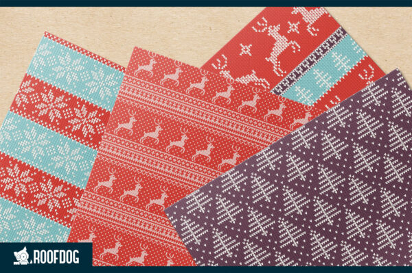 Nordic Knit Digital Paper Nordic Knit Digital Paper