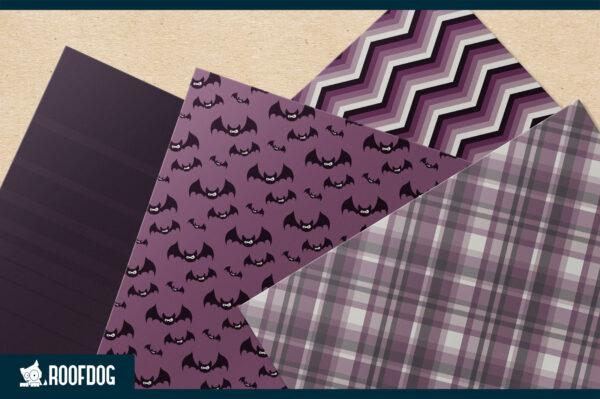 Midnight Haunt Halloween Digital Paper