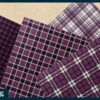 Halloween Plaid Orange and Purple Digital Paper Halloween Plaid Orange and Purple Digital Paper