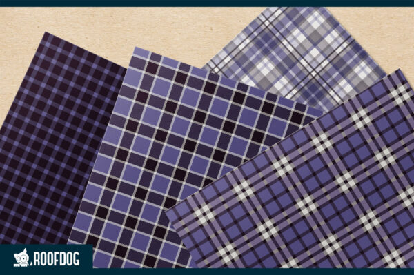 Halloween Plaid Green and Purple Digital Paper Halloween Plaid Green and Purple Digital Paper