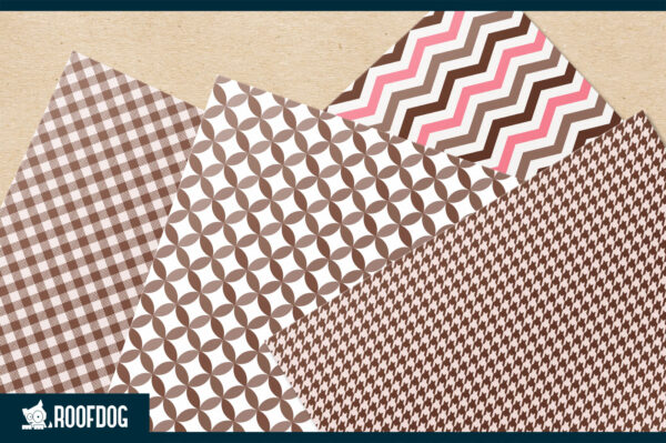 Classic Pink Cacao Digital Paper