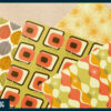 Fifties fall patterns digital paper Fifties fall patterns digital paper
