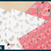 Pink and silver flamingo digital paper Pink and silver flamingo digital paper
