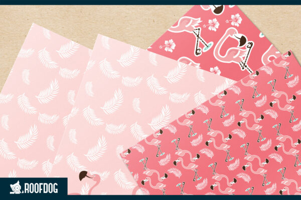 Pink and white flamingo digital paper Pink and white flamingo digital paper