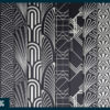 Silver foil art deco digital paper Silver foil art deco digital paper