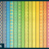 Rainbow gold foil honeycomb digital paper Rainbow gold foil honeycomb digital paper