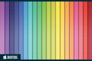 Rainbow houndstooth digital paper