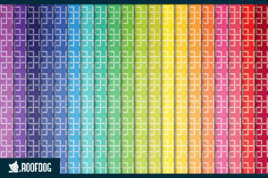 Rainbow trellis digital paper