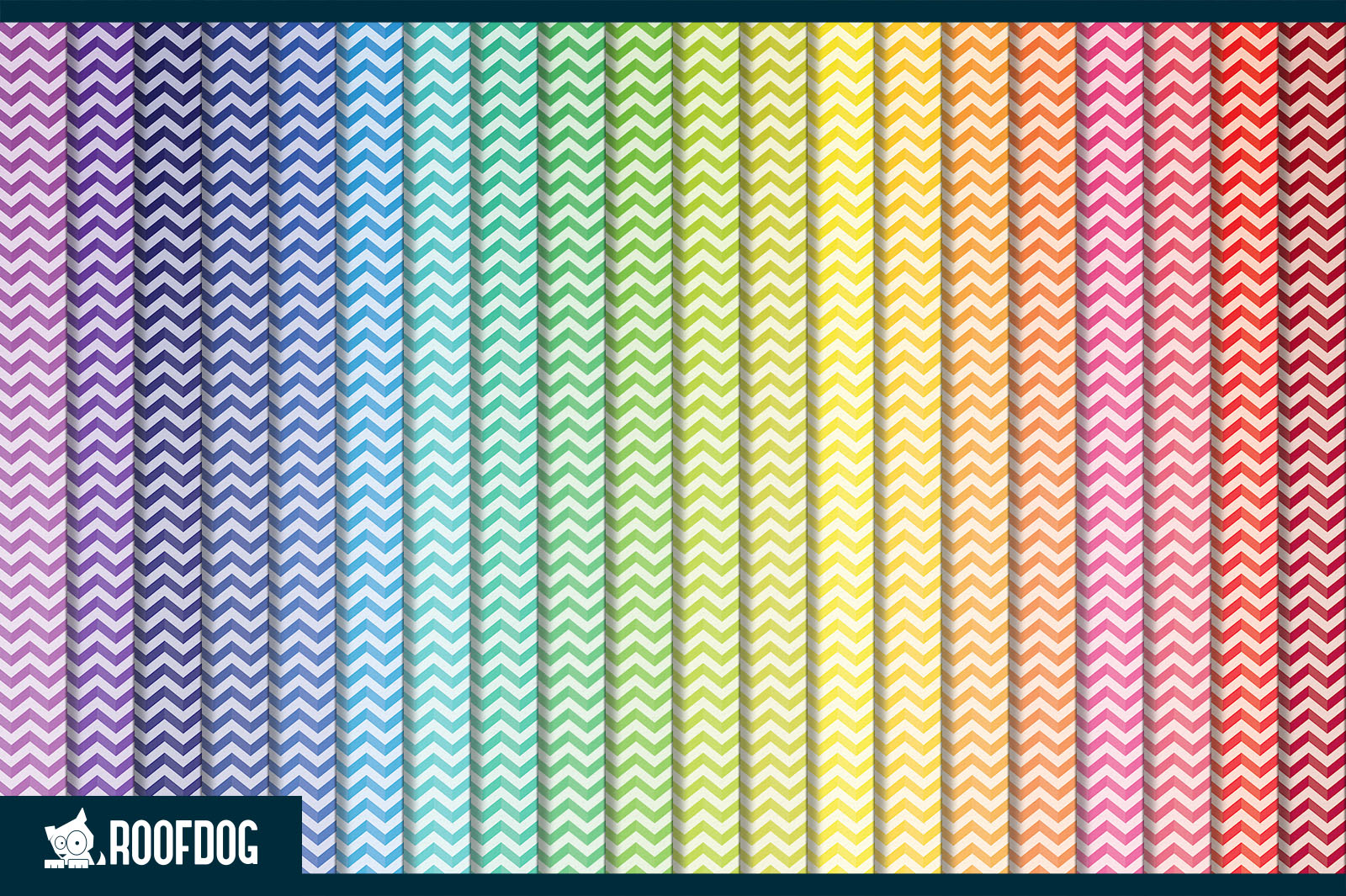 Rainbow chevron digital paper Rainbow chevron digital paper