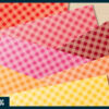 Rainbow gingham digital paper